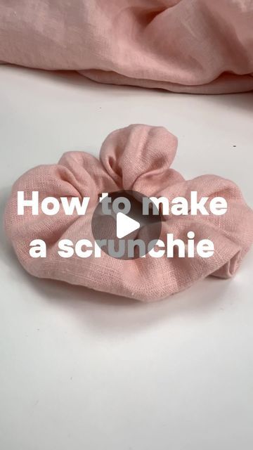 @fabrico_patterns on Instagram: "Do you know that it only takes 5 minutes to make a scrunchie ?😁 Watch the tutorial and try it out!  You can choose fabric that goes well with your outfit or make it from unnecessary fabric leftovers ✨ It will be a perfect accessory for your outfit !  Follow link in bio to download trendy PDF sewing patterns. Follow the video tutorial and create your own style.  #designer #sewingtricks #sewingpattern #dresspattern #womansewingpattern #diydress #howtosew #sewingtips #sewingideas #sewinglovers #summersewingpatterns #howtosew #dresssewing #DIY #easytosew #trendysewingpattern" Diy With Leftover Fabric, Fabric Leftovers Ideas, How To Make A Scrunchie Video, Make A Scrunchie, Scrunchies Making Video, Sew Scrunchie Tutorials, Scrunchie Sewing Pattern, How To Sew Scrunchies, Scrunchies Diy How To Make