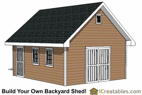 DIY storage shed plans