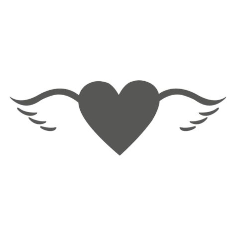 Heart With Angle Wings, Heart Shape Tattoos For Women, Small Heart With Wings Tattoo, Heart With Wings Tattoo Design, Winged Heart Tattoo, Heart With Halo Tattoo, Heart Angel Tattoo, Heart Angel Wings Tattoo, Heart Shaped Angel Wing Tattoo