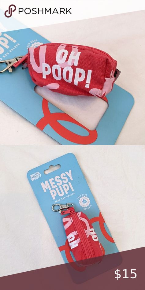 OH POOP! Dog poo bag holder Dog Poo Bag Holder, Dogs Leash, Dog Poo Bags, Dog Poo, Dog Poop Bag Holder, Packaging Idea, Posts Ideas, Bag Dispenser, Bag Display