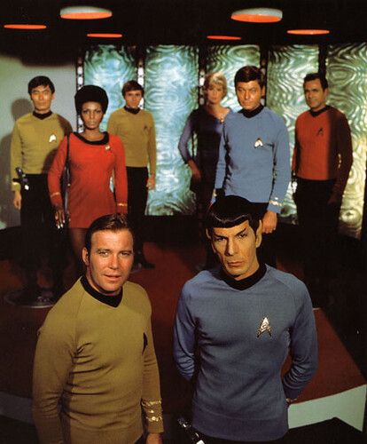 Star Trek Tv Series, Star Trek Crew, Star Trek Uniforms, Star Trek Cast, Star Trek 1, Star Trek 1966, Star Trek Captains, Star Trek Funny, Star Trek Original Series