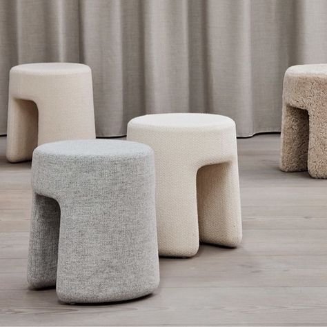 Prevalent Projects on Instagram: “The iconic Sequoia tunnel tree was the inspiration for Space Copenhagen’s design of the Sequoia Pouf. In contrast to the gigantic American…” Pouf Ottoman Living Room, Pouf Seating, Washington House, Washington Houses, Pouffe Ottoman, Space Copenhagen, Modern Ottoman, Poufs & Ottomans, Scandinavian Interior Design