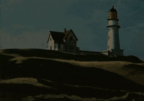 10 Paintings by Edward Hopper, the Most Cinematic American Painter of All, Turned into Animated GIFs | Open Culture Cinematic Gif, New York Movie, Window Reflection, Edward Hopper, Margaret Atwood, Whitney Houston, British Library, Morning Sun, Caravaggio