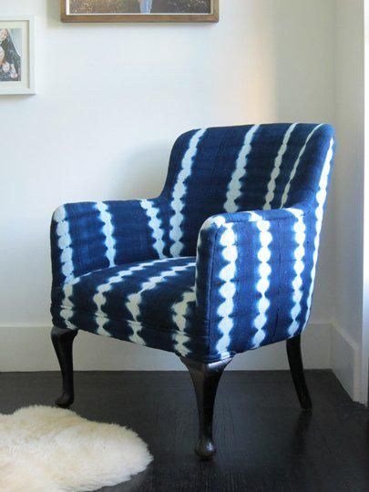 Upholstery Ideas, African Indigo, English Room, Upholstery Diy, Modern Upholstery, African Decor, Chair Upholstery, Cleaning Upholstery, Take A Seat