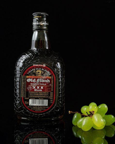 Old Monk Rum Photography, Rum Photography, Old Monk Rum, Shahi Paneer, Nice Good Morning Images, Old Monk, Celebrity Art Portraits, Buddha Art Painting, Blended Scotch Whisky