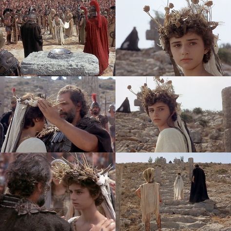 Iphigenia Greek Mythology, Iphigenia Aesthetic, Greek Mythology Movies, Ancient Greek Aesthetic, Greek Literature, Medieval Aesthetic, Vintage Dance, High Priestess, Film Stills