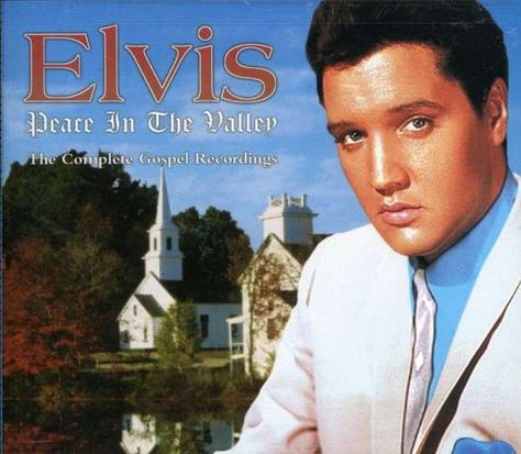 Peace In the Valley - Elvis Elvis Presley Gospel, Elvis Presley Albums, Peace In The Valley, Elvis Presley Songs, Elvis Sings, Elvis Presley Music, Christmas Cd, Southern Gospel Music, Rugged Cross