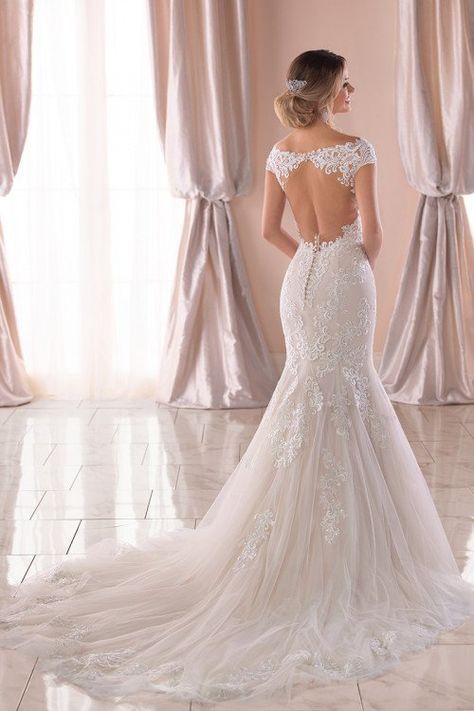 Stella York Wedding Dresses, Stella York Photos #Stella #York #Wedding #Dresses, #Stella #York #Photos Boho Wedding Dress With Sleeves, Stella York Bridal, Wedding Dresses Kleinfeld, Stella York Wedding Dress, Kleinfeld Bridal, Fit And Flare Wedding Dress, Stella York, Fitted Wedding Dress, A Wedding Dress