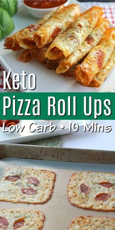 Keto Pizza Roll Ups, Pizza Roll Ups, Low Carb Appetizer, Pizza Roll Up, Snack Sani, Comidas Keto, Pizza Roll, Roll Ups Recipes, Keto Pizza