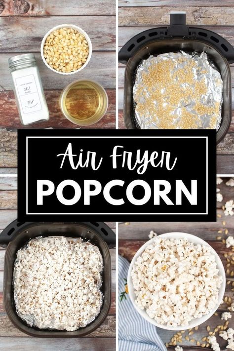 Craving a delicious and healthy snack? Try this easy Air Fryer Popcorn recipe! With just a few simple ingredients and minimal oil, you can enjoy perfectly popped, crispy popcorn without the guilt. Air Fryer Popcorn, Easy Homemade Snacks, How To Make Popcorn, Healthy Popcorn, Homemade Popcorn, Popcorn Recipe, Air Popped Popcorn, Easy Air Fryer, Popcorn Recipes