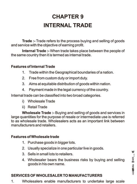 Class 11 Business Studies Notes for Internal Trade Business Studies Notes, Commerce Notes, Business Notes, Study Flashcards, Class 11, Business Studies, Study Plan, Class Notes, Study Material