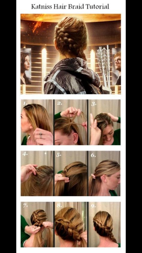 Katniss Hair, Katniss Braid, Braid Tutorials, Nice Hairstyles, Braid Hairstyle, Fishtail Braid, Hair Braid, Katniss Everdeen, Side Braid