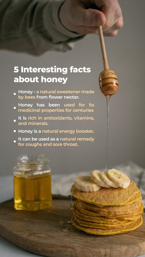 Honey Unveiled: 5 Fascinating Facts You Need to Know Meat Food Styling, Facts About Honey, Honey Poster, Honey Facts, Fake Honey, Honey Breakfast, Honey Art, Honey Logo, Flower Cafe