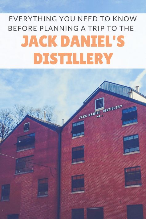 Visit Jack Daniels Distillery- The Adventuring Millennial Travel Blog Crown Royal Drinks, Nashville Travel Guide, Whiskey Girl, Jack Daniels Distillery, Bourbon Drinks, Tennessee Travel, Brewing Beer, Nashville Trip, Tennessee Vacation