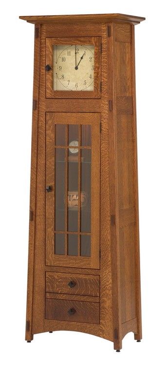 McCoy Storage Cabinet Clocks Craftsman Clocks, Mission Style Furniture, Amish Crafts, Painting Wooden Furniture, Mission Furniture, Craftsman Furniture, White Furniture Living Room, Arts And Crafts Furniture, Woodworking Furniture Plans