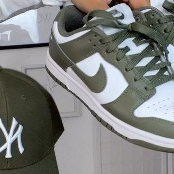 Zi🌿| Fashion on Instagram: "Olive tones>> 🍃🫒🍸" Pretty Sneakers, Nike Shoes Air Force, Trendy Shoes Sneakers, Pretty Shoes Sneakers, All Nike Shoes, Nike Shoes Jordans, Cute Nike Shoes, Cute Sneakers, Cute Nikes