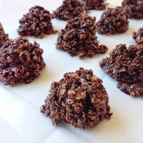 Bakeless Cookies, California Cookies, Boiled Cookies, No Bake Oatmeal Cookies, Chocolate Oat Cookies, No Bake Oatmeal, Rings Hippie, Peanut Butter No Bake, Easy Vegan Dessert