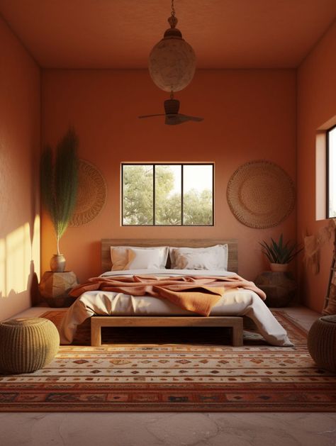 Modern Mexican Bedroom, Modern Mexican Interior, Mexican Style Bedroom, Mexican Bedroom Decor, Mexican Room, Southwest Bedroom, Southwestern Interior, Southwestern Bedroom, Mexican Bedroom