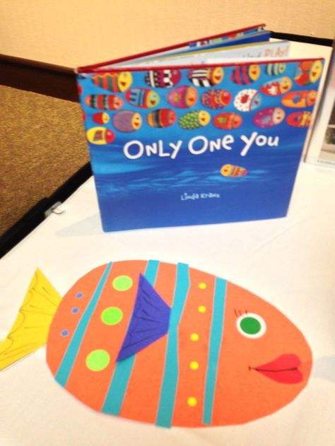 Only one you art project Fish Kindergarten, Grade 1 Art, Kindergarten Art Lessons, Kindergarten Art Projects, 2nd Grade Art, Art Fish, Only One You, Ecole Art, Elementary Art Projects