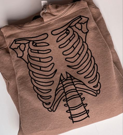 Ribcage Hoodie, A Scary Movie, Fall Apparel, Scary Movie, Photo Proof, Hoodie Brands, Oversized Hoodie, Rib Cage, Scary Movies