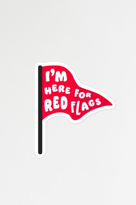 I'm here for read flags vinyl sticker Dark Red Stickers, Dark Romance Stickers, Booktok Stickers, Romance Stickers, Reader Stickers, Stickers For Kindle, Christian Allister, Decoration Things, Kindle Skin