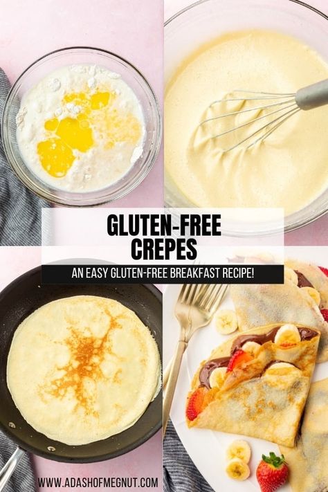 Eggless Crepe Recipe, Gluten Free Crepes Recipe, Crepe Suzette, Gluten Free Crepes, Crepes Filling, Special Meals, Lemon Pound Cake Recipe, Gluten Free Waffles, Diary Free