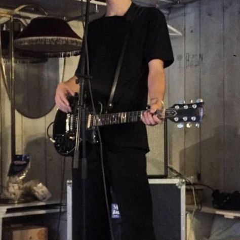 Guitar Bf Aesthetic, Rockstar Man Aesthetic, Guy With Electric Guitar, Guy Playing Guitar Aesthetic, E Guitar Aesthetic, Punk Boy Aesthetic, Rockstar Aesthetic Men, Boy Band Aesthetic, Rockstar Bf Aesthetic