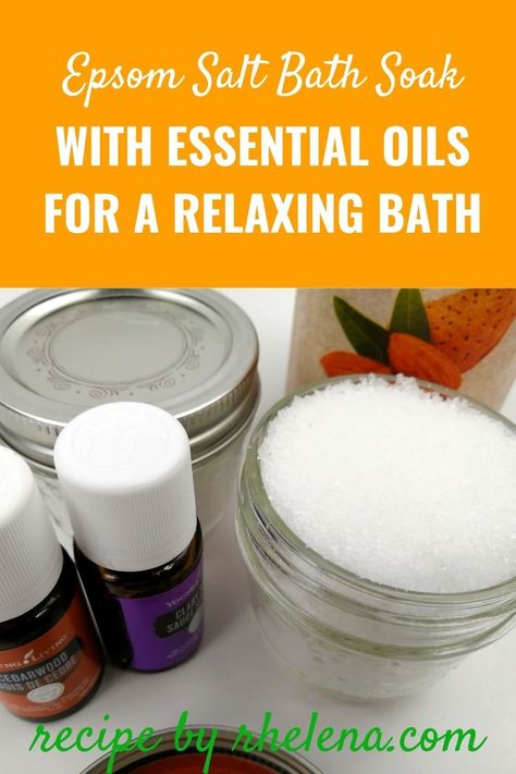 Bath Salts Recipe Essential Oils, Epsom Salt Bath Recipe, Epson Salt Bath, Epsom Salt Benefits, Bath Soak Recipe, Salt Benefits, Bath Salts Recipe, Epson Salt, Epsom Salt Bath