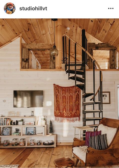 Boho Cabin, Cabin Renovation, Cabin Interior Design, Interior Minimalista, Cabin Interiors, Cabin Living, A Frame Cabin, A Frame House, Cabin Style