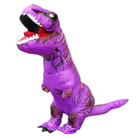 Inflatable T Rex Costume, Dino Cartoon, Adult Halloween Party Games, Adult Dinosaur Costume, Costume Dinosaure, Dinosaur Suit, Inflatable Dinosaur Costume, Inflatable Dinosaur, Cosplay Costumes For Men