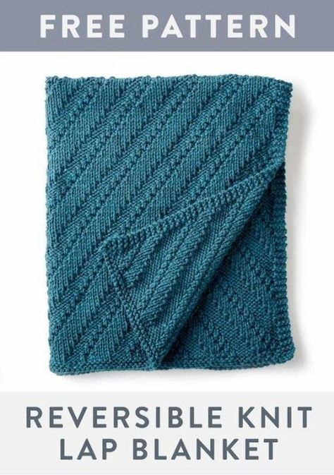 Knit Lap Blanket, Lap Blanket Pattern, Bernat Softee Chunky Yarn, Bernat Softee Chunky, Easy Crochet Blanket, Unique Blankets, Knitted Afghans, Baby Blanket Knitting Pattern, Lap Blanket