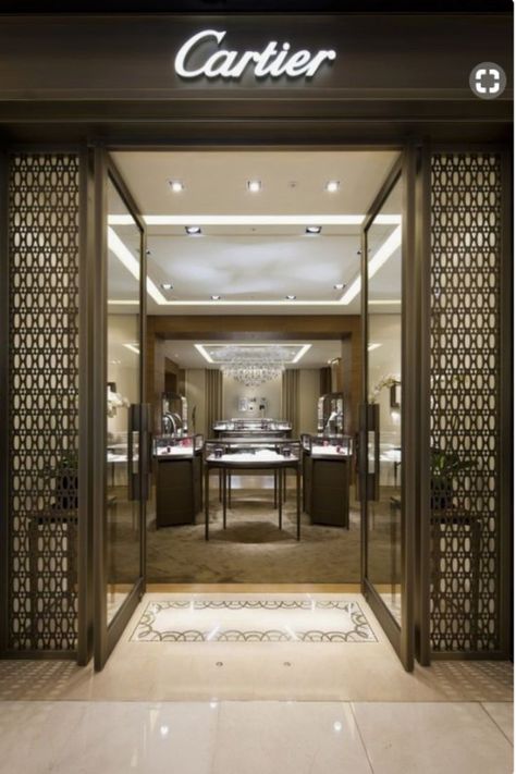 PullCast Luxury Store Doors Cartier Shop Interior, Cartier Shop, Cartier Store, Store Facade, Jewelry Store Interior, Luxury Jewelry Store, Retail Facade, Shop Facade, Luxury Door