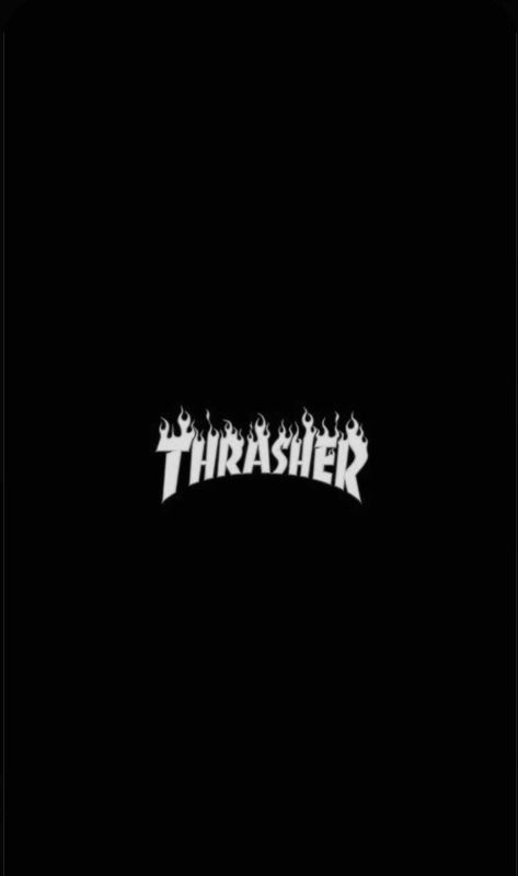 Thrasher Wallpaper, Flames Aesthetic, Thrasher Flame, Wall Pics, Wallpaper Hitam, Black And White Photo Wall, Black And White Picture Wall, Minimalist Iphone, Black And White Aesthetic