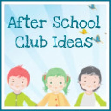 After School Ideas Activities, Elementary School Club Ideas, After School Club Ideas, School Club Ideas, After School Program Activities, After School Daycare, After School Club Activities, After School Clubs, Homework Club