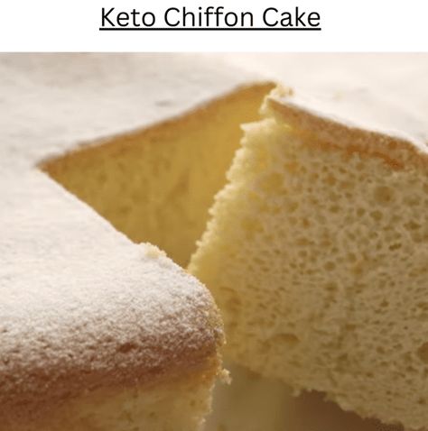 Keto Chiffon Cake, Keto Chiffon Cake Recipe, Keto Cloud Cake Recipe, Coconut Chiffon Cake, Keto Cloud Cake, Low Carb Cake Recipes, Keto Birthday Cake Recipes, Birthday Cake Sketch, Lady Shake