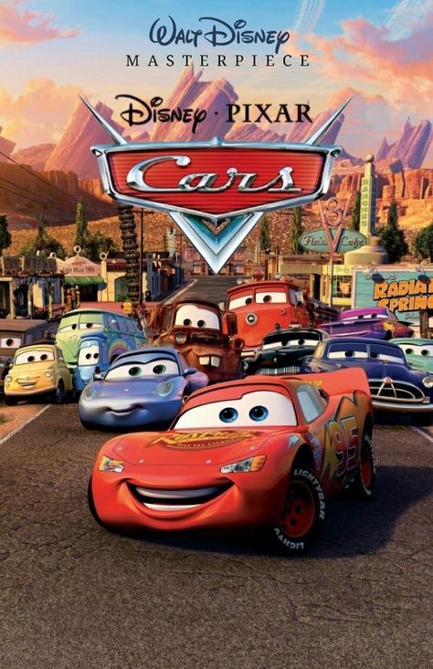 Disney Cars Poster, Pixar Movies Posters, Lighting Mcqueen Poster, Cars The Movie, Cars Cartoon Disney, Cars 2 Movie, Disney Cars Wallpaper, Disney Cars Movie, Cars Pixar