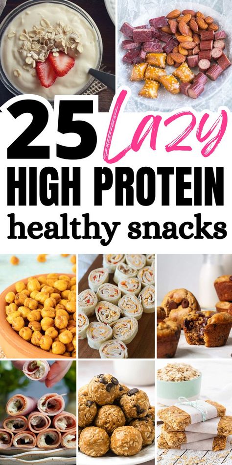 Quick and easy, these protein-packed snacks are perfect for kids, work, or a fast and healthy breakfast. Whether you prefer vegan or dairy-free options, we've got you covered. Protein Snacks On The Go, High Protein Snacks On The Go, Low Calorie High Protein Snacks, Protein Snacks For Kids, Easy Protein Snacks, Healthy High Protein Snacks, Clean Snacks, Healthy Protein Snacks, Quick Healthy Snacks