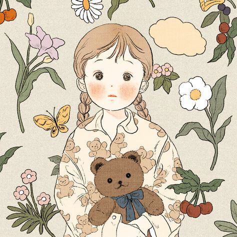 (1) cei (@kkkbkbkb) / 트위터 A Girl, Teddy Bear, On Twitter, Twitter, Flowers