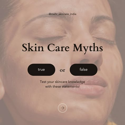 Time to bust some skincare myths! 🚫🧴 Did you know that not oily skins need more moisturising? Or that you don’t need to spend a fortune for great results? Let’s get the facts straight and achieve that flawless glow together! 💡 #SkincareMyths #BeautyTruths #GlowWithConfidence #mehrbymehar #explorepage #indianskincare Skincare Myths And Facts, Skincare Myths, Skin Care Myths, Organised Mum, Skincare Facts, Adobe Illustrator Graphic Design, Did You Know Facts, Instagram Time, Beauty Treatments