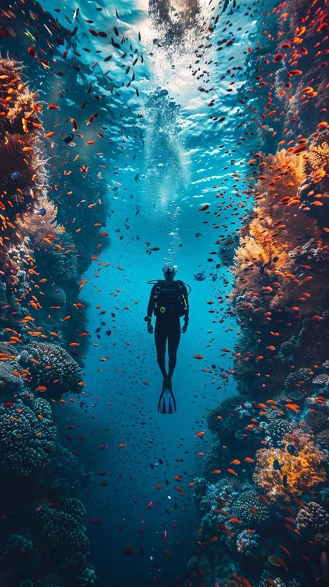 Scuba Diving Aesthetic, Marine Photography, Scuba Diving Pictures, Coral Reef Ecosystem, Dreams For The Future, Scuba Diving Photography, Fish Underwater, Women's Diving, Mister Rogers