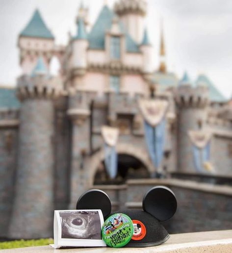 Disney Baby Announcement, Disney Pregnancy Announcement, Disney Gender Reveal, First Pregnancy Announcements, Pregnancy Announcement Pictures, Disney Maternity, Baby Announcement To Husband, Pregnancy Announcement Photoshoot, Fall Pregnancy Announcement