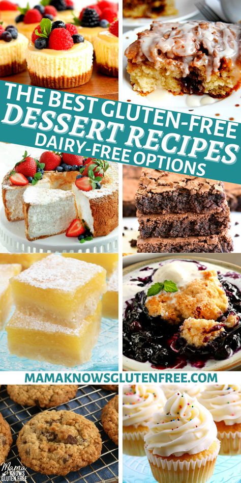 Gluten And Dairy Free Desserts Easy, Diary Free Dessert, Lactose Free Desserts, Dairy Free Deserts, Dairy Free Dessert Easy, Nut Free Desserts, Gluten Free Party, Gluten Free Dairy Free Dessert, Dairy Free Recipes Dessert