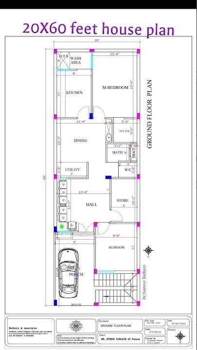 20x60 North facing house plan || 2bhk house design || house plan shorts #shorts #housedesign #short 20x60 House Plans North Facing, 20×60 House Plan, 20x60 House Plans, 2bhk House Design, North Facing House Plan, North Facing House, 20x40 House Plans, Ground Floor Plan, Floor Layout