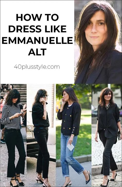 How to dress like Emmanuelle Alt Minimalist Fashion Women Outfits, Emmanuelle Alt Style, French Chic Fashion, Minimalist Moda, French Women Style, French Vogue, Emmanuelle Alt, Parisian Chic Style, Minimalist Fashion Women