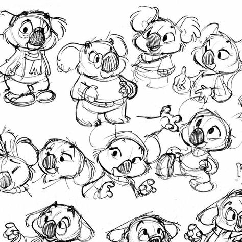 Dav le Dessineux on Instagram: "Koalas #cute #koala #characterdesign #sketch #sketchbook" Koala Sketch Easy, Koala Character Design, Wombat Cartoon, Koala Character, Animal Cartoon Illustration, Sketches Cute, Koala Illustration, Koala Drawing, Koala Art