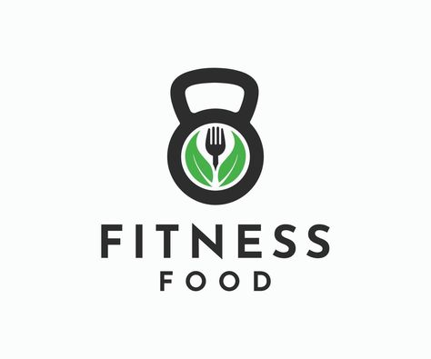 Fitness Logo Ideas, Food Gym, Nutrition Logo, Idea Logo, Nutrition And Fitness, Fitness Logo, Heart Tree, Cityscape Photos, Logo Banners