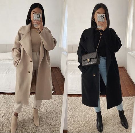 Classic Modern Outfit, Sunday Winter Outfit, Madrid Outfits, Coat Outfit Casual, Search Engine Marketing Sem, Stylish Winter Outfits, Winter Fashion Outfits Casual, Cold Outfits, Shopify Website