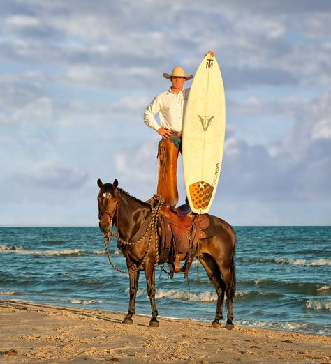 Surf board Cowboy. Costal Cowboy, Surf Cowboy, Southwest Vibes, Cowboy Posters, Cowboy Aesthetic, Farm Lifestyle, Cowgirl Aesthetic, Cowboy Art, Surf Board