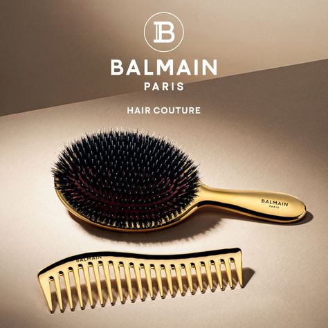 The ultimate accessories for... - Balmain Hair Couture Haircare Wishlist, Balmain Hair Couture, Hair Couture, Balmain Hair, Couture Hairstyles, Couture Collection, Sophisticated Style, Comb, Hair Care