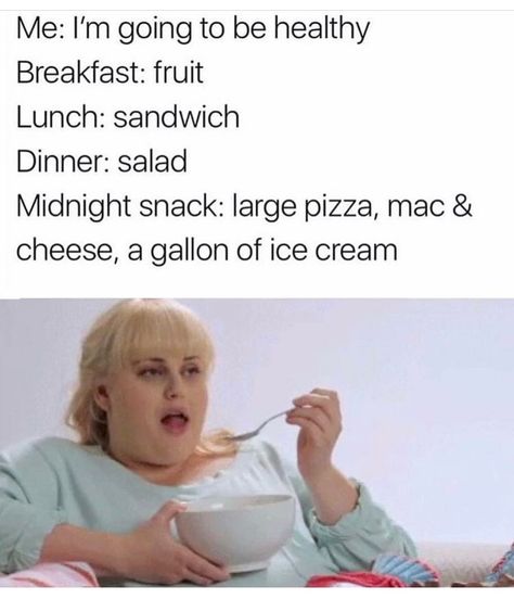 Me trying to eat healthy.... Healthy Meme, Funniest Pics, Eating Healthy, The Net, Best Memes, Memes Quotes, Funny Cute, Funny Texts, I Laughed